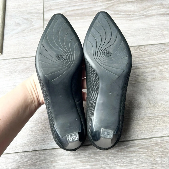 Peter Kaiser Black Woven Fabric Pump - Picture 11 of 14